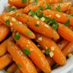 - 1 lb baby carrots, peeled - 3 tablespoons honey - 2 tablespoons unsalted butter - 3 cloves garlic, minced - 1 teaspoon fresh thyme leaves (or 1/2 teaspoon dried thyme) - Salt and black pepper to taste - 1 tablespoon lemon juice - Fresh parsley, chopped (for garnish) The main items in this recipe are simple yet flavorful. The baby carrots add sweetness and crunch. Honey provides a rich glaze, while garlic adds depth. Butter makes everything smooth and rich. Thyme gives the dish a hint of earthiness. You can enhance the taste with salt and pepper. A splash of lemon juice brightens the flavors. For a touch of color, sprinkle fresh parsley on top. Each ingredient plays a role in creating a delightful side dish. For the full recipe, check out the complete Honey Garlic Glazed Carrots recipe. You will love how easy and tasty these are! To make honey garlic glazed carrots, start with fresh baby carrots. Choose carrots that are bright and firm. Avoid any that feel soft or have spots. 1. Peeling: Rinse the carrots under cold water. Use a vegetable peeler to remove the outer skin. 2. Trimming: Cut off the tops and any tough ends. This helps them cook evenly. Now, let’s cook the carrots in a tasty honey garlic glaze. 1. Melt Butter: Heat a large skillet over medium heat. Add 2 tablespoons of unsalted butter. Let it melt completely. 2. Add Garlic: Add 3 cloves of minced garlic. Sauté for about 1 minute. Watch it closely to prevent burning. 3. Mix Carrots: Add your peeled baby carrots to the skillet. Stir well, making sure the carrots are coated in the garlic butter. 4. Add Honey and Thyme: Drizzle in 3 tablespoons of honey. Then, sprinkle in 1 teaspoon of fresh thyme leaves. Stir to mix everything. 5. Season: Add salt and black pepper to taste. This enhances the flavors. 6. Simmer: Pour in 1/4 cup of water. Cover the skillet with a lid. Let it simmer for about 10 minutes. This makes the carrots tender but still crisp. 7. Thicken Glaze: After 10 minutes, remove the lid. Cook for an extra 2-3 minutes. This thickens the glaze nicely. 8. Finish: Squeeze in 1 tablespoon of lemon juice. Stir gently one last time. 9. Serve: Take the skillet off the heat. Transfer the glazed carrots to a serving dish. Garnish with chopped fresh parsley. These honey garlic glazed carrots pair well with many dishes. Here are some ideas: - Serve them alongside roasted chicken or grilled fish. - They also complement rice or quinoa nicely. - For a colorful plate, add some green veggies like steamed broccoli. For presentation, arrange the carrots in a nice pile. Sprinkle some parsley on top for a fresh look. A touch of lemon zest can add extra color and flavor. Enjoy your delicious side dish! To get the best glaze, focus on the right texture. Start by using a good amount of honey. Aim for three tablespoons for a sweet touch. Add the honey after the garlic is fragrant. This helps the honey mix well without burning. Cooking garlic needs care. Sauté it for just one minute. If it turns brown, it will taste bitter. Keep the heat at medium. Stir it often to keep it from sticking. When cooking carrots, avoid cutting them too small. Small pieces can cook too fast. Aim for even, bite-sized pieces. This helps them cook evenly. To stop overcooking, watch them closely. Test for doneness by poking them with a fork. They should be tender but crisp. If they become mushy, they lose their charm. Want to boost the flavor? Try adding fresh herbs like rosemary or dill. These add a nice twist. You can also use spices like paprika for a kick. If you want to switch up the sweetness, use maple syrup instead of honey. It will give your dish a unique taste. Each option enhances the carrots in different ways. For the full recipe, check the "Honey Garlic Glazed Carrots" section. {{image_2}} You can swap baby carrots for many other veggies. Try green beans for a crisp bite. Zucchini also works well; just cut it into thick slices. Each veggie cooks differently, so adjust your timing. Green beans may need less time, while zucchini cooks quickly. Aim for tender yet firm veggies to keep that perfect texture. Want to spice things up? Add red pepper flakes for a kick. Start with a pinch and adjust to your liking. For a fresh twist, mix in some citrus zest. Lemon or orange zest brightens the dish and adds depth. These small changes can make a big difference in flavor. You can also oven-roast the glazed carrots. Preheat your oven to 400°F. Toss the carrots with the glaze and spread them on a baking sheet. Roast for about 20 minutes, stirring halfway through. If you own an Instant Pot or slow cooker, use those too. In an Instant Pot, cook on high for 3 minutes. In a slow cooker, let them go for 4 hours on low. Each method offers a unique taste and texture that you’ll love. To keep your honey garlic glazed carrots fresh, follow these tips for refrigeration: - Let the carrots cool to room temperature. - Place them in an airtight container. - Store them in the fridge for up to 4 days. If you want to freeze the carrots, consider these tips: - Freeze them in a single layer on a baking sheet. - Once frozen, transfer them to a freezer bag. - They can last for up to 3 months in the freezer. To reheat the carrots and keep their flavor, use these methods: - Microwave: Place the carrots in a bowl, cover, and heat for 1-2 minutes. - Stovetop: Heat a skillet over medium heat, add the carrots, and stir for 3-4 minutes. When reheating, adjust the cooking time. You may need to add a splash of water to help them steam. Fresh leftovers in the fridge last about 4 days. Look for these signs of spoilage: - Off smell or sour odor. - Slimy texture on the carrots. - Unusual discoloration. If you notice any of these signs, it’s best to discard them. Enjoy your honey garlic glazed carrots while they’re fresh! For the full recipe, just check the earlier sections. Cooking time depends on carrot size. For baby carrots, it takes about 10 minutes. If you use larger carrots, cut them into smaller pieces. This helps them cook faster. Larger chunks can take up to 15 to 20 minutes. Always check for tenderness with a fork. Yes, you can use different honey types. Each type has its own flavor. Clover honey is light and sweet. Wildflower honey is more complex. Manuka honey offers a strong taste. Feel free to experiment and find your favorite. These carrots pair well with many dishes. Try them with roasted chicken or grilled steak. They also go great with fish. For a vegetarian meal, serve with quinoa or rice. You can add a fresh salad for balance. Yes, this recipe works well for meal prep. Cook the carrots ahead of time and store them. Place them in an airtight container in the fridge. They can last up to four days. Reheat them gently to keep their flavor. You can find the complete Honey Garlic Glazed Carrots recipe in the article. It includes all the steps and tips for perfecting this dish. You’ve learned how to make delicious honey garlic glazed carrots. We covered essential and optional ingredients, cooking steps, and storage tips. Remember, you can swap carrots with other veggies or adjust flavors. Avoid common mistakes like overcooking to keep them crunchy and tasty. These carrots can brighten any meal. Enjoy experimenting with different herbs and spices. With these tips, you are set to impress anyone at your table. Happy cooking!