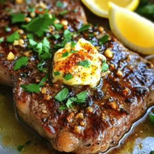 - 2 ribeye steaks (1-inch thick) - 4 tablespoons unsalted butter - 2 tablespoons Cajun seasoning - 3 cloves garlic, minced - 1 teaspoon smoked paprika - Salt and pepper to taste - Fresh parsley, chopped (for garnish) - Lemon wedges (for serving) When I cook Cajun butter steak, I love using fresh ingredients. Ribeye steaks are my favorite for their rich flavor and tenderness. You want them to be about one inch thick so they cook evenly. Next, I use unsalted butter. It melts beautifully, adding a rich, creamy taste. Cajun seasoning wakes up the flavors with a spicy kick. You can adjust the amount based on your heat preference. For the add-ons, minced garlic gives a wonderful aroma. Smoked paprika adds depth and a hint of smokiness. I always season the steaks with salt and pepper. It helps balance the flavors. To finish, I chop fresh parsley for a pop of color. A squeeze of lemon juice brightens the dish and adds freshness. You can find the full recipe [here](#). Enjoy using these ingredients to create a flavorful and juicy dish! Start by taking the ribeye steaks out of the fridge. Let them sit at room temperature for about 30 minutes. This helps the meat cook evenly. While they rest, you should preheat your grill or a cast-iron skillet on medium-high heat. A hot cooking surface will give your steaks a nice crust. Now, pat the steaks dry with paper towels. This step is key for a good sear. Next, rub salt, pepper, and Cajun seasoning on both sides of the steaks. Make sure they are well-coated for the best flavor. Add 2 tablespoons of butter to your skillet or grill. Let it melt and get slightly browned for extra taste. Place the seasoned steaks on the hot surface. Cook them for about 4-5 minutes on one side. This will create a nice crust. Flip the steaks over and add the remaining 2 tablespoons of butter. Also, sprinkle the minced garlic and smoked paprika on top. Continue cooking for another 4-5 minutes. Spoon the melted garlic butter over the steaks often. Aim for a temperature of 130°F for medium-rare. Once the steaks are done, take them off the grill or skillet. Let them rest for about 5 minutes on a cutting board. This resting time helps keep the juices inside the meat. Slice the steaks against the grain. Drizzle the garlicky Cajun butter from the skillet over the slices. Finally, sprinkle chopped parsley on top for color and flavor. Serve with lemon wedges for a zesty kick. For the complete recipe, refer to the Full Recipe section. To check steak temperature, use a meat thermometer. Insert it into the thickest part of the steak. This gives the most accurate reading. Here are the recommended doneness levels: - Rare: 120°F - 125°F - Medium Rare: 130°F - 135°F - Medium: 140°F - 145°F - Medium Well: 150°F - 155°F - Well Done: 160°F and above Aim for medium-rare for the best flavor and juiciness. Cajun seasoning can vary. You can find blends with more heat or herbs. Feel free to mix your own. Add paprika, onion powder, or cayenne for extra kick. When browning the butter, heat it slowly. Watch for the golden color and a nutty aroma. This adds depth to your dish. For serving, place the steak on a warm plate. This keeps it hot longer. You can slice the steak for easier eating. Garnish with fresh parsley for a pop of color. Add lemon wedges on the side for a zesty touch. These simple moves make your meal look and taste gourmet. For the complete experience, check the Full Recipe. {{image_2}} You can use different cuts of meat for your Cajun butter steak. Ribeye is great, but you can try sirloin, filet mignon, or T-bone. Each cut has its unique taste and texture. - Sirloin: This cut is leaner but still juicy. Cook for 3-4 minutes per side. - Filet Mignon: Very tender, it cooks quickly. Aim for 2-3 minutes per side. - T-bone: A mix of tenderloin and strip steak. Cook for about 4-5 minutes per side. Cooking times vary based on thickness and how you like your steak. Always check the internal temperature to ensure it’s safe and delicious. You can adjust the spice level of your Cajun butter steak to fit your taste. If you want more heat, add extra Cajun seasoning. If you prefer less spice, cut back on it. You can also mix in other spices. Try adding: - Cayenne pepper for extra heat. - Paprika for a smoky flavor. - Thyme or oregano for herbal notes. Experiment with these spices to create a unique flavor profile. Adding vegetables can enhance your dish. Grilled vegetables like bell peppers, zucchini, or asparagus pair well with the steak. You can also add sauces and sides. Think about these options: - Creamy mashed potatoes for a comforting side. - Garlic bread for a crunchy texture. - A fresh salad to add a light touch. These additions make your meal more balanced and exciting. For the full recipe, check out the Cajun butter steak steps above. To store leftover Cajun Butter Steak, let it cool first. Then, place it in an airtight container. This helps keep the steak fresh for up to three days. If you want to enjoy its full flavor, reheat it gently. Use a skillet or the microwave on low power. If you want to freeze cooked steak, wrap each piece in plastic wrap. Then, put it in a freezer-safe bag. This way, it can last up to three months. When you're ready to eat, thaw the steak in the fridge overnight. For best texture and flavor, reheat it in a skillet. This keeps it juicy and tasty. Enjoy your Cajun Butter Steak anytime with these storage tips! To get a great sear, start with a hot grill or skillet. Here are some key tips: - Use a cast-iron skillet or a grill for best results. - Pat your steaks dry to remove moisture. - Season the steaks right before cooking. - Avoid overcrowding the pan or grill. - Cook without moving the steak for a few minutes. This helps form a nice crust. Flip the steak only once. You want to hear that sizzle! Yes, you can adapt the Cajun butter for chicken or seafood. - For chicken, use the same Cajun butter mix. Cook until the chicken reaches 165°F. - For seafood like shrimp or fish, reduce cooking time. Seafood cooks fast! Just remember to adjust the cooking time based on the protein you choose. Cajun Butter Steak goes well with many sides. Here are my favorites: - Garlic mashed potatoes - Grilled corn on the cob - Sautéed green beans - Coleslaw for a crunchy contrast - A fresh garden salad for balance These sides enhance the steak's bold flavors and make a complete meal. Cooking time for a ribeye varies by preference: - Rare: 3-4 minutes per side (120°F) - Medium-rare: 4-5 minutes per side (130°F) - Medium: 5-6 minutes per side (140°F) - Medium-well: 6-7 minutes per side (150°F) - Well-done: 8-9 minutes per side (160°F) Always let the steak rest after cooking. This keeps it juicy and flavorful. For the full recipe, check out the detailed cooking steps above. You now have a flavorful Cajun Butter Steak recipe. We explored key ingredients, cooking steps, and tips for perfect doneness. Remember to adjust the spice level to suit your taste. Try adding different cuts, vegetables, or sauces for variety. Proper storage keeps leftovers fresh for later. This dish is simple to prepare and sure to impress. Enjoy your cooking adventure with this tasty recipe!