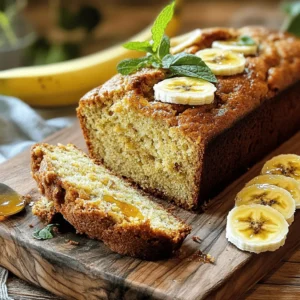 - 3 ripe bananas, mashed - 1 cup Greek yogurt (plain, unsweetened) - 1/2 cup brown sugar - 1/4 cup honey - 2 large eggs - 1 teaspoon vanilla extract - 1 teaspoon baking powder - 1 teaspoon baking soda - 1/2 teaspoon salt - 1 1/2 cups all-purpose flour - 1/2 teaspoon cinnamon (optional) - 1/2 cup chopped walnuts or pecans (optional) To make Greek yogurt banana bread, you need simple, fresh ingredients. Ripe bananas are key. They add natural sweetness and moisture. Use plain Greek yogurt for creaminess and tang. Brown sugar and honey enhance flavor and keep the bread moist. The eggs bind everything together. Vanilla extract gives a warm, inviting aroma. Baking powder and baking soda help the bread rise. A pinch of salt balances the sweetness. You can add cinnamon for warmth or nuts for crunch if you like. Both add texture and flavor. These ingredients blend to create a loaf that is soft, moist, and delicious. - 9x5 inch loaf pan - Mixing bowls - Whisk and spatula Gathering the right tools makes cooking easier. A 9x5 inch loaf pan shapes the bread perfectly. Mixing bowls help combine ingredients without mess. A whisk mixes wet ingredients well. A spatula helps scrape the bowl clean. With these tools, you can smoothly create your Greek yogurt banana bread. Find the full recipe in the earlier section for step-by-step guidance. - Preheat the oven to 350°F (175°C). - Grease or line the loaf pan with parchment paper. Start by getting your oven nice and hot. This helps the bread rise well. Greasing the pan keeps the bread from sticking. Parchment paper makes it easy to lift out the bread later. - Combine wet ingredients in a large bowl. - Whisk together dry ingredients in a separate bowl. In a big bowl, mix your ripe bananas, Greek yogurt, brown sugar, honey, eggs, and vanilla extract. Make sure everything blends well. In another bowl, whisk the flour, baking powder, baking soda, salt, and cinnamon if you want. This step keeps your bread light and fluffy. - Fold dry ingredients into the wet mixture. - Pour batter into the pan and smooth the top. - Bake for 50-60 minutes and check with a toothpick. Now, gently add the dry mix to the wet mix. Stir until combined but don’t overdo it; some lumps are okay. Pour your batter into the loaf pan and smooth the top with a spatula. Bake for 50 to 60 minutes. To check if it’s done, insert a toothpick into the center. If it comes out clean, your bread is ready! If you want the full recipe, it is easy to find and will guide you through each step. Ripe bananas are key to great banana bread. They should be soft and spotty. This ripeness adds natural sweetness and moisture. If your bananas are not ripe, the bread may turn out dry. Avoiding overmixing is also important. Mix just until the flour disappears. A few lumps are fine. Overmixing can make the bread tough. You can add more flavor with spices. Nutmeg is a great choice. It pairs well with banana. Try using flavored Greek yogurt, too. You can find options like vanilla or honey. These flavors will bring out the best in your banana bread. Presentation matters! Slice your banana bread and place it on a wooden board. Drizzle honey over the slices for a sweet touch. Garnish with banana slices and a sprig of mint. Serve with spreads like peanut butter or cream cheese. This adds extra flavor and a fun twist. For the full recipe, check out the details above. {{image_2}} If you run out of Greek yogurt, you can use sour cream or regular yogurt. Both will keep your bread moist and tasty. For those avoiding gluten, try using almond flour or a gluten-free blend. These swaps maintain the bread’s great texture and flavor. To make your banana bread extra special, add chocolate chips. They melt into the batter and create a rich flavor. You can also mix in dried fruits like raisins or cranberries. These fruits add sweetness and a fun texture. Want a vegan version? Use flax eggs and almond milk instead of regular eggs and yogurt. This keeps the bread moist while making it plant-based. If you are watching your sugar intake, consider using sweeteners like stevia or monk fruit. This way, you can enjoy a delicious banana bread without the extra sugar. For the complete details, check the Full Recipe. To keep your Greek yogurt banana bread moist, store it properly. Wrap it tightly in plastic wrap. You can also use an airtight container. Both methods will help keep the bread fresh. Avoid leaving it out in the open air. This can dry it out quickly. Freezing banana bread is a great way to save it. First, slice the bread into pieces. Wrap each slice in plastic wrap. Then, place the slices in a freezer bag. This helps keep them fresh for longer. When you want to eat a slice, take it out and let it thaw. You can leave it at room temperature or use a microwave for a quick warm-up. In the fridge, your Greek yogurt banana bread lasts about one week. If you freeze it, it can last up to three months. Always check for any signs of spoilage before eating. Proper storage will keep it tasty and safe for you to enjoy! If you don't have Greek yogurt, try these options: - Sour cream: It adds a similar tangy flavor. - Regular yogurt: This works well but may make the bread less thick. - Silken tofu: Blend it smooth for a dairy-free option. - Applesauce: This adds moisture and sweetness. Use the same amount as yogurt. Using these substitutes can change the flavor and texture slightly. Don't worry, though; your banana bread will still taste great! You can check your banana bread with a toothpick or cake tester. Insert it into the center of the loaf. If it comes out clean, your bread is done! If it has wet batter on it, bake for a few more minutes. This simple test helps you avoid underbaking. Yes, you can make banana bread without eggs! Here are some egg substitutes: - Flaxseed meal: Mix 1 tablespoon of flaxseed with 2.5 tablespoons of water. Let it sit for 5 minutes. - Chia seeds: Use the same method as flaxseed. - Unsweetened applesauce: Use 1/4 cup for each egg. - Mashed banana: A fun choice! Use 1/4 cup per egg. These swaps help you create a tasty vegan banana bread. Enjoy experimenting! This banana bread recipe is simple and fun. You learned about the key ingredients, equipment, and steps. I shared tips to enhance flavor and texture. You can try various substitutions for different diets. Storing and freezing tips help keep leftovers fresh. Now, you can enjoy delicious banana bread any time! Remember, baking is all about experimenting, so have fun with it.