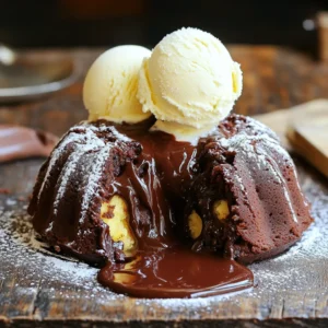 - 1 cup all-purpose flour - 1 cup granulated sugar - 1/2 cup unsweetened cocoa powder - 2 teaspoons baking powder - 1/2 teaspoon salt - 1/2 cup milk - 1/4 cup vegetable oil - 2 teaspoons vanilla extract - 1 cup semi-sweet chocolate chips - 1 cup boiling water - Powdered sugar, for dusting - Vanilla ice cream or whipped cream, for serving Using quality ingredients makes a big difference. Fresh flour helps the cake rise well. Good cocoa powder gives a deep, rich flavor. Semi-sweet chocolate chips add sweetness and gooeyness. Always choose items that are fresh and flavorful. This ensures every bite is a delight. Quality ingredients lead to a better dessert experience. If you need to make changes, here are some great swaps: - Use whole wheat flour for a healthier option. - Almond milk can replace regular milk. - Canola oil works well if you run out of vegetable oil. - Dark chocolate chips can be a nice alternative to semi-sweet ones. - Gluten-free flour can replace all-purpose flour for a gluten-free version. Feel free to mix and match based on what you have. Just remember, each change can alter the taste and texture. To start, gather your ingredients. You will need flour, sugar, cocoa powder, baking powder, salt, milk, vegetable oil, vanilla extract, chocolate chips, and boiling water. In a large bowl, whisk the flour, sugar, cocoa powder, baking powder, and salt together. Mix well until there are no lumps. Next, add the milk, vegetable oil, and vanilla extract. Stir until just combined. It's okay if some lumps remain. Now, gently fold in the chocolate chips. This adds rich flavor to your cake. After mixing, grease the inside of your slow cooker with non-stick spray or butter. This step helps the cake come out easily. Pour the batter into the greased slow cooker. Do not stir! Once you have the batter in the slow cooker, carefully pour the boiling water over the top. This hot water creates that ooey-gooey lava effect. Cover the slow cooker with its lid and set it to cook on low. Let it cook for 2 to 2.5 hours. You will know it's ready when the edges are set, and the center is soft but not liquid. To check if your cake is done, look at the edges. They should be firm and pull away from the sides. The center may still look soft, and that’s okay! If you press gently, it should bounce back slightly. If it appears too wet, give it a little more time. After cooking, turn off the slow cooker and let the cake sit for about 30 minutes. This resting time allows the lava to settle. This slow cooker chocolate lava cake is a simple yet delightful treat. Enjoy watching the rich chocolate flow as you serve! To make the best slow cooker chocolate lava cake, follow these tips: - Use fresh ingredients: Old baking powder or cocoa can affect the taste. - Don't overmix the batter: A few lumps are okay. This keeps the cake fluffy. - Grease the cooker well: Use non-stick spray or butter to avoid sticking. - Pour boiling water carefully: This helps create the lava effect without stirring. - Check cooking time: Cook for 2 to 2.5 hours on low. The edges should be set. Here are some common mistakes to watch for: - Stirring after adding water: This ruins the lava effect. Leave it untouched. - Not letting it rest: Allowing the cake to sit for 30 minutes helps the lava settle. - Overcooking: A dry cake is not what you want. The center should be soft. - Skipping the dusting: Powdered sugar adds a lovely finish. Don't skip it! Serving your lava cake can be fun! Here are some ideas: - Plate it nicely: Use a large spoon to scoop out the cake. Let the molten center ooze. - Add ice cream or whipped cream: A scoop on top adds creaminess and contrast. - Garnish with fruit: Berries or sliced bananas add color and freshness. - Use a drizzle: Try chocolate or caramel sauce for extra flair. - Serve warm: The cake tastes best when warm, right after resting. {{image_2}} You can make your Slow Cooker Chocolate Lava Cake even more fun. Try adding different mix-ins. Here are some ideas: - Nuts: Chopped walnuts or pecans add a nice crunch. - Fruit: Fresh raspberries or sliced strawberries can give a bright taste. - Extracts: A splash of almond or mint extract can change the flavor. - Caramel: Drizzle caramel sauce into the batter for extra sweetness. These add-ins make your lava cake special and unique! If you need a gluten-free version, swap the all-purpose flour. Use a gluten-free flour blend instead. Make sure it has xanthan gum for the right texture. This keeps your cake soft and moist. The rest of the recipe stays the same. You can still enjoy this treat! Serving your lava cake with the right toppings can enhance its taste. Here are some ideas: - Fresh fruits: Berries or banana slices add color and flavor. - Nut butters: Drizzle almond or peanut butter for a nutty note. - Chocolate sauce: A rich chocolate drizzle makes it even more decadent. - Whipped cream: A dollop of whipped cream adds creaminess and sweetness. These toppings let you customize your dessert. Enjoy your creation! To keep your chocolate lava cake fresh, store leftovers in an airtight container. Make sure the cake cools completely before sealing it. You can keep it at room temperature for one day. If you need more time, place it in the fridge. It will last up to five days in the fridge. Remember, the lava center stays gooey, so it may harden a bit in the cold. When ready to enjoy your leftover cake, heat it gently. Place a slice on a microwave-safe plate. Heat it for about 20 to 30 seconds. Check if the center is warm and gooey. If not, heat it a few more seconds. Avoid overheating, as it can dry out the cake. You want that delicious lava effect to shine through! You can freeze chocolate lava cake for later. First, let it cool completely. Then, wrap each piece tightly in plastic wrap. Place the wrapped pieces in a freezer bag. Remove as much air as possible to avoid freezer burn. The cake can last up to three months in the freezer. When you're ready to eat, thaw it in the fridge overnight. Reheat as described above for a perfect dessert treat. Yes, you can! While semi-sweet chocolate chips work best for this recipe, you can try dark chocolate or milk chocolate. Each type will change the flavor. Dark chocolate gives a richer taste, while milk chocolate adds sweetness. Just be sure to adjust the sugar if you use a sweeter chocolate. The cake is done when the edges are set, and the center is soft. You can gently touch the top. If it springs back, it’s ready. Don’t open the lid too often. This keeps the heat in and helps the cake cook evenly. Remember, the center will be gooey, which is what makes it a lava cake! Yes, you can! If you don’t have a slow cooker, use an oven instead. Pour the batter into a greased baking dish. Bake at 350°F (175°C) for about 25 to 30 minutes. Check for doneness as you would in the slow cooker. The center should still be soft and gooey. Enjoy the same rich lava goodness! You learned how to make a fantastic Slow Cooker Chocolate Lava Cake. We discussed the right ingredients, mixing, and cooking steps. I shared tips to avoid mistakes and suggested fun variations. Proper storage and reheating techniques also help you enjoy leftovers later. In the end, making this cake is easy and rewarding. Follow these steps, and you’ll impress everyone. Enjoy your delicious treat!