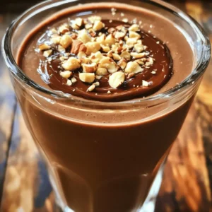 - 1 tablespoon chocolate hazelnut spread - 1 scoop chocolate protein powder - 1 cup unsweetened almond milk - 1 frozen banana - 2 tablespoons Greek yogurt (optional) - 1 teaspoon vanilla extract - 1 tablespoon chopped hazelnuts (for garnish) - Ice cubes (optional) Each ingredient brings a unique flavor and texture to the shake. The chocolate hazelnut spread adds richness and sweetness. I love using Nutella, but any good brand works well. The chocolate protein powder boosts the shake's protein content. It can help you feel full longer. Unsweetened almond milk keeps it light and creamy, but you can use any milk you like. A frozen banana brings natural sweetness and creaminess. If you want an extra creamy shake, Greek yogurt is a great choice. It adds protein too. Vanilla extract enhances the chocolate flavor, making it more delicious. I like to sprinkle chopped hazelnuts on top for a crunchy finish. If you want a thicker shake, add ice cubes to the mix. They cool it down and make it super refreshing. Each ingredient plays a key role in making this shake both tasty and nutritious. First, measure out all your ingredients. This makes blending easier. You will need: - 1 tablespoon chocolate hazelnut spread - 1 scoop chocolate protein powder - 1 cup unsweetened almond milk - 1 frozen banana - 2 tablespoons Greek yogurt (optional) - 1 teaspoon vanilla extract - Ice cubes (optional) - 1 tablespoon chopped hazelnuts (for garnish) When selecting your frozen banana, choose one that is ripe. Ripe bananas have a sweet taste. Peel and slice the banana before freezing for easier blending. Next, add the ingredients to the blender. Start with the liquid first. This helps the blades move freely. The order is important: 1. Unsweetened almond milk 2. Chocolate hazelnut spread 3. Chocolate protein powder 4. Frozen banana 5. Greek yogurt (if using) 6. Vanilla extract 7. Ice cubes (if desired) Blend on high for about 30 seconds. Stop and check the texture. You want it smooth and creamy. If it looks too thick, add a little more almond milk. Once blended, pour the shake into a glass. You can use a tall glass for a nice presentation. For garnish, sprinkle the chopped hazelnuts on top. This adds a nice crunch and makes your shake look fancy. Enjoy your tasty and smooth drink! To get the right thickness for your shake, you can add ice cubes. More ice makes it thicker. Blend in the ice until you get your desired texture. For smoothness, use a high-speed blender. This helps mix everything well and gives a creamy finish. If you find your shake needs more sweetness, consider adding honey. You can also add another spoonful of hazelnut spread. If you want to try something different, use maple syrup or agave nectar. These options work well without overpowering the chocolate flavor. Want to change the flavor? You can add a scoop of peanut butter for a nutty twist. A dash of cinnamon also adds warmth. If you love fruit, try adding berries or a scoop of instant coffee. These pair nicely with chocolate and hazelnut. {{image_2}} You can choose different protein powders for your shake. Plant-based protein works well for those who prefer vegan options. It blends nicely and adds a good taste. Whey protein is another choice and gives a creamy texture. Both types are rich in protein, so you can pick what suits you best. Flavored protein powders can add a twist to your shake. You might find chocolate, vanilla, or even hazelnut flavors. Using these can make your shake even more fun and tasty. If you want a dairy-free shake, skip the Greek yogurt. You can use a plant-based yogurt instead. Coconut yogurt is a great choice. It adds creaminess and a light coconut flavor. For milk, stick with unsweetened almond milk or any plant-based milk. Options like oat milk or soy milk also work well. They give the shake a nice taste without dairy. If you have nut allergies, there are safe substitutes for hazelnuts. You can use sunflower seeds or pumpkin seeds. They add a nutty taste without the nuts. To keep the flavor profile similar, try using a dash of hazelnut extract. It gives you that beloved hazelnut taste without any nuts. You can still enjoy a delicious shake without worrying about allergies. To store leftovers, put your shake in an airtight container. Place it in the fridge. This helps keep it fresh for later. You can also freeze it for long-term storage. Use ice cube trays or freezer-safe bags for freezing. Just remember to leave some space for expansion. Refrigerated shakes last about 1 to 2 days. After that, they may lose flavor. Look for changes in color or smell as signs of spoilage. If it smells off or looks strange, it’s best to toss it. To refresh stored shakes, pour them back into a blender. Blend again until smooth. If the shake seems thick, add a splash of milk. This helps bring back its creamy texture. For the best taste, enjoy it within a couple of days after storing. Yes, you can use regular milk. It will change the flavor a bit. Almond milk gives a nice nutty taste. If you prefer cow's milk, go for it. Your shake will still be tasty and smooth. To make this shake vegan, swap the Greek yogurt for a plant-based yogurt. You can also use plant-based protein powder. Choose almond or oat milk for a creamy base. These changes keep all the rich flavor while making it vegan. This protein shake is great for muscle repair and energy. It has protein, healthy fats, and fiber. The banana adds potassium, which helps your muscles. Hazelnuts are full of good fats and nutrients. This shake can support your workout goals and keep you full. Yes, you can add spinach! It blends well and won’t change the taste much. Spinach adds vitamins and minerals without many calories. Just toss in a handful when you blend. It’s a simple way to boost nutrition. This shake has about 400 calories. The exact number depends on your milk and yogurt choice. If you want a lighter shake, skip the yogurt or use less hazelnut spread. Adjusting these ingredients can help fit your diet plans. This blog post covered everything you need to know about making a chocolate hazelnut protein shake. We explored each ingredient, detailed the steps for blending, and discussed tips for consistency and flavor. You can easily adjust the recipe to fit your needs, whether you prefer vegan options or different protein sources. Enjoy experimenting with variations and storage tips! This shake is not just tasty; it's also a great way to boost your nutrition. Keep these pointers in mind, and you'll create a delicious shake every time.