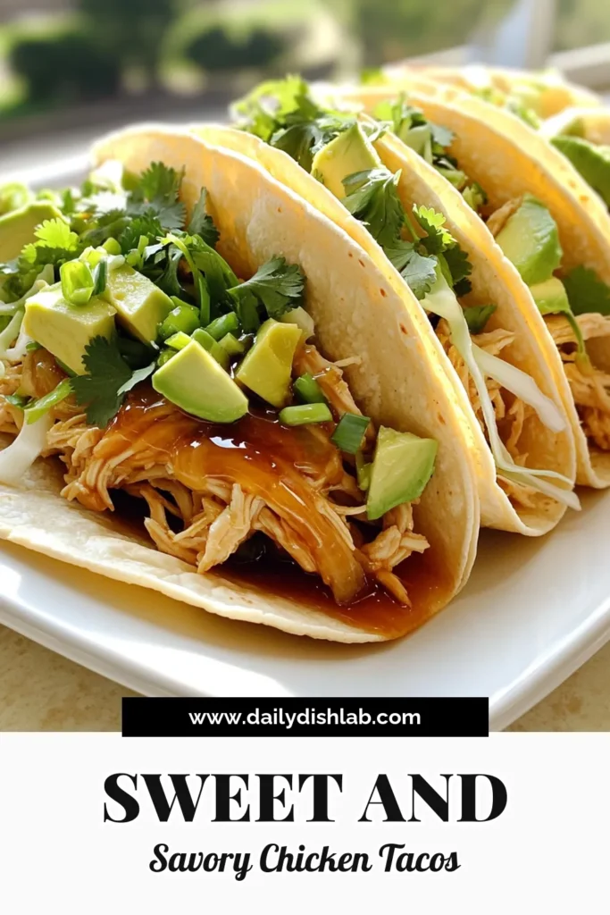 Get ready to savor the flavors of Slow Cooker Honey Garlic Chicken Tacos! This easy recipe combines tender chicken with a sweet and savory honey garlic sauce, making it the perfect dinner idea. With just a few ingredients and minimal prep time, you'll create delightful tacos that wow your family and friends. Click through for the full recipe and elevate your taco night! #SlowCookerRecipes #TacoNight #ChickenTacos #EasyDinners