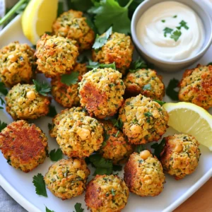 - 1 can (15 oz) chickpeas, drained and rinsed - 1/2 cup fresh parsley, chopped - 1/4 cup fresh cilantro, chopped - 1 small onion, roughly chopped - 2 cloves garlic, minced - 1 teaspoon ground cumin - 1 teaspoon ground coriander - 1/2 teaspoon baking powder - 1/4 teaspoon cayenne pepper (optional for heat) - Salt and pepper to taste - 1/4 cup all-purpose flour (or chickpea flour for gluten-free) - Olive oil spray You can change up these recipes with some fun options. If you need gluten-free, use chickpea flour instead of all-purpose flour. You can also add more spices if you want a bolder taste. Other herbs like mint or dill can give your falafel a fresh twist. Try adding paprika or garlic powder for extra flavor. To make the falafel, start with a food processor. Add the chickpeas, parsley, cilantro, onion, and garlic. Next, sprinkle in cumin, coriander, baking powder, cayenne pepper, salt, and pepper. Pulse this mix until it is coarsely blended, but not smooth. You want bits of herbs and chickpeas to remain. This keeps the texture nice and crunchy. After that, transfer the mixture to a bowl. Add flour, which helps bind everything. Mix well until the falafel holds together when you form a ball. If it crumbles, add a bit more flour. Now it’s time to shape the falafel. Take small amounts of the mixture and roll them into balls or patties, about 1.5 inches wide. You can also use a cookie scoop for even sizes. This helps them cook evenly. Before cooking, preheat your air fryer to 375°F (190°C). This step is crucial for getting that crispy texture. Lightly spray the fryer basket with olive oil. Place the falafel in a single layer to avoid overcrowding. Give the tops a quick spray with olive oil for extra crispiness. Cook the falafel bites for 10-12 minutes. Halfway through, flip them to ensure even browning. You’ll know they are done when they are golden brown and crispy. If you like them extra crispy, you can add a minute or two to the cooking time. Once cooked, remove the bites and keep them warm. Repeat the process with any remaining mixture. Enjoy your crispy air fryer falafel bites! To get that crispy texture, air circulation is key. The hot air in your air fryer cooks evenly. Make sure to layer the falafel bites without crowding. This gives each piece room to breathe and crisp up. A light spray of olive oil helps too. Spray the tops after placing them in the basket. Falafel bites taste great with sauces like tahini or tzatziki. These dips add creamy flavor and balance. For a beautiful presentation, garnish your plate with fresh herbs and lemon wedges. They make your dish pop visually and add extra zest. One common mistake is overcrowding the air fryer. This can lead to uneven cooking and soggy bites. Keep them in a single layer. Another mistake is having the wrong mixture consistency. If it’s too wet, your bites won't hold shape. Aim for a texture that sticks together when formed into balls. {{image_2}} You can spice up your falafel bites easily. For a spicy version, add cayenne pepper to the mix. Start with 1/4 teaspoon, then increase it if you like more heat. This gives a nice kick that pairs well with creamy dips. You can also create Mediterranean-inspired flavors. Try adding sun-dried tomatoes, olives, or even feta cheese. These ingredients will bring a new depth to the dish. The fresh herbs like parsley and cilantro will still shine through. If you want to explore other cooking methods, try oven-baked falafel. Preheat your oven to 400°F (200°C). Place the shaped falafel on a baking sheet lined with parchment paper. Bake for about 20-25 minutes, flipping halfway through. This method gives a different texture but is still tasty. You can also compare traditional frying with air frying. Frying gives a rich flavor but adds more fat. Air frying uses less oil and still achieves a crispy texture. It’s a great option for a healthier snack. Falafel bites are great on their own, but you can make them even better. Serve them on a salad for a fresh meal. They also work well in wraps. Use pita or flatbreads and add your favorite veggies. Don’t forget about dips! Serve your falafel with tahini or tzatziki for a creamy touch. You can even try a spicy harissa sauce for extra flavor. These creative dips will make your falafel bites shine. To keep your falafel bites fresh, use these simple tips: - Refrigeration: Place leftover falafel in an airtight container. They last about 3-5 days in the fridge. Make sure they cool down before sealing. - Freezing: For longer storage, freeze the falafel bites. Use a freezer-safe bag or container. They can stay good for up to 3 months. To freeze, arrange them in a single layer first. Once frozen solid, transfer them to a bag. When it’s time to enjoy your leftover falafel, follow these steps: - Air Fryer: Preheat your air fryer to 375°F (190°C). Place the falafel bites in a single layer. Heat for about 5-7 minutes. Flip them halfway to ensure crispiness. - Oven: Preheat your oven to 400°F (200°C). Spread the falafel on a baking sheet. Bake for 10-12 minutes. This method also keeps them crispy. To maintain that crunchy texture, avoid using the microwave. It can make them soggy. Enjoy your tasty snack! You can enjoy falafel with many tasty dips. Here are some great choices: - Tahini Sauce: A creamy sesame dip that adds a nutty flavor. - Tzatziki Sauce: A cool yogurt dip with cucumber and garlic. - Hummus: A classic chickpea dip that pairs well with falafel. - Spicy Harissa: A bold chili paste for those who love heat. - Sriracha: A sweet and spicy sauce that adds a kick. Each dip brings out the flavors of the falafel and makes your snack even better. Yes, you can freeze falafel before cooking. This is a great way to prep ahead. Here’s how: - Shape the falafel into balls or patties. - Place them on a baking sheet in a single layer. - Freeze until solid, then transfer to a freezer bag. To cook from frozen, just add a few extra minutes to your air fryer time. This keeps them crispy and delicious. You can tell falafel is done by looking for a few signs: - They should be golden brown and crispy on the outside. - When you press them lightly, they should feel firm. - A toothpick inserted should come out clean. These signs mean you have perfectly cooked falafel bites. Enjoy them hot for the best taste! Crispy air fryer falafel bites are easy and tasty. We covered the key ingredients, like chickpeas and fresh herbs, and shared tips for the perfect texture. You learned to shape, cook, and serve these bites with fun dips. Remember common mistakes, like not overcrowding the fryer. Feel free to explore variations and enjoy leftovers. With these tips, you can create delicious falafel at home. Enjoy your cooking journey!