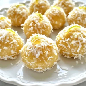 - 1 cup rolled oats - 1/2 cup shredded unsweetened coconut - 1/2 cup almond butter (or your choice of nut butter) - 1/3 cup honey or maple syrup - 1 tablespoon lime zest - 2 tablespoons lime juice - 1/4 teaspoon sea salt - 1/4 teaspoon vanilla extract - Optional add-ins: mini chocolate chips or dried fruits Gathering these ingredients is simple and fun. I love how each one adds to the taste. The rolled oats give a nice base, and the coconut brings a tropical twist. Almond butter is creamy and rich, while honey or maple syrup adds sweetness. Lime zest and juice give these bites a bright, zesty flavor. Sea salt balances the sweetness, and vanilla extract rounds out the taste. You can also add mini chocolate chips or dried fruits for extra fun. They make the bites even more delicious. Make sure to use unsweetened coconut. This way, you control the sweetness and keep it healthy. Each ingredient works together to create a tasty snack that feels like a treat. Enjoy the process of mixing these simple, fresh ingredients! {{ingredient_image_1}} - In a large bowl, combine 1 cup of rolled oats and 1/2 cup of shredded coconut. - Mix them together until they are evenly incorporated. This step is key for good texture. - In a different bowl, whisk 1/2 cup of almond butter, 1/3 cup of honey (or maple syrup), 1 tablespoon of lime zest, 2 tablespoons of lime juice, 1/4 teaspoon of sea salt, and 1/4 teaspoon of vanilla extract. - Whisk until the mixture is smooth. The lime zest and juice give a fresh flavor. - Pour the wet ingredients into the bowl with the dry ingredients. - Stir until everything is combined well. If you want, fold in 1/4 cup of mini chocolate chips or dried fruits for extra sweetness. - Refrigerate the mixture for about 30 minutes to firm it up. - Once chilled, scoop out tablespoon-sized portions and roll them into balls. - Place the energy bites on a parchment-lined plate. Refrigerate for another 15 minutes to set. - Store in an airtight container in the fridge for up to one week. To keep your coconut lime energy bites fresh, store them in an airtight container. Place them in the fridge right after they set. They will stay good for up to one week. If you want to save some for later, freeze them. They freeze well for about three months. Feel free to switch the almond butter for any nut butter you love. Peanut butter or cashew butter works great too. For a vegan option, use maple syrup instead of honey. You can also swap out sweeteners based on your taste. Try agave syrup or coconut sugar for a different flavor. When serving these bites, arrange them on a colorful plate. This makes them pop and look fancy. Sprinkle some extra shredded coconut around for fun. You can also add lime wedges on the side. This gives a fresh look and a zesty twist for your guests. Pro Tips Use Fresh Lime: For the best flavor, use freshly squeezed lime juice and freshly grated lime zest. This will enhance the brightness of the bites. Experiment with Nut Butters: Feel free to switch out almond butter for peanut butter, cashew butter, or sunflower seed butter to find your favorite combination. Chill for Better Texture: Chilling the mixture before rolling helps the bites hold their shape better and makes them easier to handle. Customize Your Add-ins: Add your favorite mix-ins like chia seeds, flaxseeds, or different types of dried fruits to change up the flavor and texture. {{image_2}} You can change the taste of these bites. Add spices like cinnamon or ginger. This gives them a warm and cozy flavor. You can also try using different citrus. Swap lime for orange or lemon for new tastes. Each choice brings a fresh twist. Get creative with add-ins for your energy bites. You can use other nuts or seeds, like walnuts or chia seeds. This gives extra crunch and healthy fats. You can also choose different dried fruits. Raisins, cranberries, or apricots work well. If you want a sweet touch, add chocolate chips. Dark chocolate or white chocolate can make these bites even yummier. Each coconut lime energy bite has about 100 calories. They are small but filling. Each bite provides a good mix of macronutrients. You get about 3 grams of protein, 6 grams of fat, and 11 grams of carbohydrates. This balance makes them a great snack choice. Coconut and lime offer many health benefits. Coconut is rich in healthy fats, which can boost energy and keep you full. It also has fiber, which aids digestion. Lime adds a zesty flavor and provides vitamin C. This vitamin helps your immune system and gives you energy. Together, these ingredients create a tasty boost for your day. Energy bites are perfect before a workout or as a quick snack. They help you stay focused and energized. Coconut lime energy bites stay fresh for one week when stored in the fridge. Use an airtight container to keep them moist and tasty. If you notice any changes in smell or texture, it's best to toss them. Yes, you can freeze coconut lime energy bites! Just place them in a freezer-safe bag or container. They will stay good for up to three months. To enjoy, simply thaw them in the fridge overnight or at room temperature for a few hours. Enjoy your energy bites chilled, right from the fridge. They make a great snack or quick breakfast. Serve them with lime wedges for a fresh kick. You can also pair them with a smoothie for a boost. Feel free to experiment! Add mini chocolate chips or dried fruits for sweetness. These bites are not only tasty but also easy to customize. In this post, we explored how to make delicious coconut lime energy bites. You learned about the key ingredients, step-by-step instructions, and useful tips. These bites are easy to customize and perfect for snacks or gatherings. They offer great energy and nutrition, too. Try them out—enjoying a tasty treat that fuels your day is a win! Remember, cooking should be fun and rewarding. Have fun experimenting with flavors and ingredients.