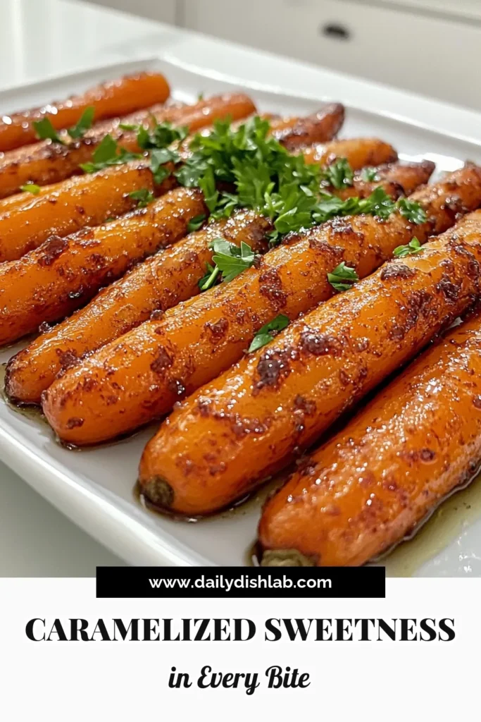 Elevate your dinner with these delicious Brown Sugar Roasted Carrots! This easy recipe features tender baby carrots coated in a sweet and savory brown sugar glaze, perfectly roasted to caramelized perfection. In just 40 minutes, you can enjoy a delightful side dish that’s sure to impress. Click through to explore the full recipe and bring this tasty treat to your table tonight! #BrownSugarCarrots #RoastedVeggies #HealthyEating #ComfortFood