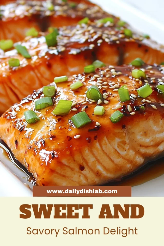 Discover the perfect Honey Garlic Salmon recipe that will elevate your weeknight dinners! This easy salmon marinade combines honey and garlic for a deliciously glazed salmon fillet. Our baked salmon recipe is not only simple to make, but it's also a healthy salmon dish that your family will love. Bake to perfection in just 15 minutes! Save this recipe now for a quick and tasty meal. #HoneyGarlicSalmon #EasySalmonMarinade #GlazedSalmonFillets #HealthySalmonDish