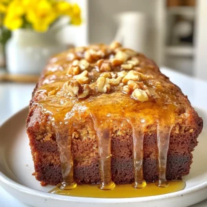 - 3 ripe bananas, mashed - 1/3 cup melted coconut oil - 1/2 cup pure maple syrup - 2 large eggs - 1 teaspoon vanilla extract - 1 teaspoon baking soda - Pinch of salt - 1 teaspoon ground cinnamon - 1 1/2 cups all-purpose flour - 1/2 cup chopped walnuts - 1/4 cup chocolate chips for an extra twist This banana bread recipe is not just tasty; it’s also packed with nutrients. Here’s a quick look at what each slice offers: - Calories: About 180 per slice - Fat: 7g (mostly from coconut oil and walnuts) - Carbohydrates: 27g (from bananas and flour) - Protein: 3g (from eggs and walnuts) - Fiber: 2g (thanks to the bananas and walnuts) The use of ripe bananas adds natural sweetness and fiber. Walnuts contribute healthy fats and protein. This banana bread is a great snack or breakfast option! {{ingredient_image_1}} Start by gathering your ingredients. You will need three ripe bananas, 1/3 cup of melted coconut oil, and 1/2 cup of pure maple syrup. Crack two large eggs into a bowl, then add one teaspoon of vanilla extract. In another bowl, mix one teaspoon of baking soda with a pinch of salt and one teaspoon of ground cinnamon. Finally, have 1 1/2 cups of all-purpose flour and 1/2 cup of chopped walnuts ready. Next, preheat your oven to 350°F (175°C). Grease a 9x5 inch loaf pan or line it with parchment paper. In a large mixing bowl, mash the bananas well. Add the melted coconut oil and mix it all together until smooth. Then, add the maple syrup, eggs, and vanilla extract. Stir until everything is well combined. Now, sprinkle the baking soda, salt, and cinnamon into the bowl. Mix again to incorporate these dry ingredients. Gradually add the flour while stirring gently. Be careful not to overmix. Finally, fold in the walnuts and the chocolate chips, if you want a sweet twist. Pour the batter into your prepared loaf pan. Use a spatula to smooth the top so it bakes evenly. Place the pan in the oven and bake for 55 to 65 minutes. Check if it’s done by inserting a toothpick into the center. If it comes out clean, your banana bread is ready! Once baked, take the loaf pan out of the oven. Let it cool for about 10 minutes. Then, transfer the bread to a wire rack to cool completely. For serving, slice the bread and serve it warm. A drizzle of maple syrup and a sprinkle of extra chopped walnuts on top make it extra special. Enjoy your delicious creation! Baking can be tricky. Here are some common mistakes to avoid: - Overmixing the batter: Mix just until combined. Overmixing makes the bread dense. - Not measuring ingredients correctly: Use proper measuring cups for dry and wet ingredients. - Skipping the greasing step: Grease the pan well to prevent sticking. - Not checking the oven temperature: Use an oven thermometer to ensure accurate heat. For the best texture, follow these tips: - Use ripe bananas: They should be very soft and brown. This adds sweetness and moisture. - Let coconut oil cool: If it's too hot, it may cook the eggs. Let it cool before mixing. - Fold in walnuts gently: This keeps the batter light and fluffy. To keep your banana bread fresh: - Cool completely: Let the bread cool on a wire rack before storing. - Wrap tightly: Use plastic wrap or foil to keep air out. - Store at room temperature: This keeps the bread moist for a few days. - Freeze for longer storage: Slice the bread and wrap it tightly. Store it in a freezer bag. These tips will help you make and enjoy your Maple Walnut Banana Bread! Pro Tips Use Overripe Bananas: The riper the bananas, the sweeter and more flavorful your banana bread will be. Look for bananas with brown spots for the best results. Don’t Overmix: When adding the flour, mix until just combined. Overmixing can result in a dense and tough bread. Cool Before Slicing: Allow the bread to cool in the pan for at least 10 minutes before transferring it to a wire rack. This helps prevent it from becoming gummy. Experiment with Add-ins: Feel free to customize your banana bread by adding nuts, chocolate chips, or even dried fruits for added texture and flavor. {{image_2}} You can make this banana bread gluten-free with simple swaps. Use a gluten-free flour blend instead of all-purpose flour. Many brands work well, like almond flour or coconut flour. Adjust the amount based on the type you choose. Start with a 1:1 blend. This keeps the bread soft and moist. You may also need to add a bit more liquid. This helps keep the texture right. To make this bread vegan, swap the eggs with flax eggs. Mix one tablespoon of ground flaxseed with three tablespoons of water. Let it sit for about five minutes to thicken. You can use a plant-based milk like almond or oat milk instead of the regular ingredients. Ensure the maple syrup is pure and vegan. This keeps the sweet flavor intact while making it suitable for everyone. You can get creative with this recipe! Add in 1/4 cup of chocolate chips for a sweet twist. Dried fruits like raisins or cranberries also work well. If you enjoy spices, try adding a bit of nutmeg or ginger for warmth. You can also include seeds like chia or pumpkin seeds for crunch. Each option offers a unique flavor, making your banana bread special every time. To keep your maple walnut banana bread fresh, store it in an airtight container. This helps lock in moisture. You can also wrap it in plastic wrap. Make sure to place it in a cool, dry place. This bread stays good for about 3 to 5 days. If you want it to last longer, consider freezing it. Freezing banana bread is easy and smart. First, let the bread cool completely. Then, wrap it well in plastic wrap. You can also use aluminum foil for extra protection. Place the wrapped bread in a freezer bag. Be sure to label it with the date. This bread can last up to 3 months in the freezer. When you're ready to eat it, simply thaw it in the fridge overnight. To reheat your maple walnut banana bread, preheat your oven to 350°F (175°C). Place the slices on a baking sheet. Heat them for about 10 minutes. This warms them up nicely without drying them out. You can also microwave a slice for 20-30 seconds. Just cover it with a damp paper towel to keep it moist. Enjoy your warm banana bread with a drizzle of maple syrup! Yes, you can use frozen bananas. Just thaw them first. Once thawed, mash them well. Frozen bananas can taste sweeter and add moisture. To ripen bananas fast, place them in a brown paper bag. Close the bag and keep it at room temperature. The bag traps the gas that speeds up ripening. You can also add an apple to the bag for even faster results. To lower the sugar, use less maple syrup. You can cut it to 1/3 cup or less. You can also add unsweetened applesauce. This keeps the bread moist and tasty. Using ripe bananas helps too, as they are sweet. You now have all the tools to make perfect Maple Walnut Banana Bread. We covered the key ingredients, step-by-step instructions, and storage tips. With my tips, you can avoid mistakes and achieve the right texture. Experiment with variations like gluten-free or vegan options. Enjoy your delicious bread fresh or stored for later. Baking can be easy and fun with the right guidance. Happy baking!