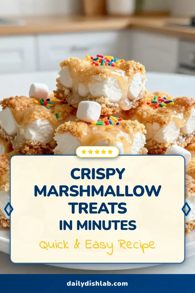 Indulge in the sweet nostalgia of Crispy Rice Krispies Treats with this easy marshmallow dessert recipe! Perfect for kids' snack ideas and fun party treats, these Rice Cereal Bars are a hit for any occasion. With just a few simple ingredients, you can create gooey, delightful treats that will keep everyone coming back for more. Make your own batch today and enjoy the magic of these timeless snacks! #RiceKrispies #MarshmallowDessert #KidsSnackIdeas #PartyTreats