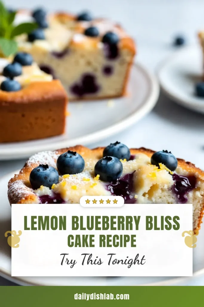 Indulge in this delightful Blueberry Lemon Ricotta Cake, a perfect Ricotta cheese dessert that's sure to impress. Our easy lemon cake with ricotta is packed with fresh blueberries and zesty lemon, making it an irresistible treat. Discover the ultimate lemon blueberry cake recipe that’s moist and fluffy. Elevate your dessert game and bake this stunning cake today! Save this recipe for your next gathering! #BlueberryLemonRicottaCake #LemonBlueberryCake #EasyDesserts #BakeWithRicotta