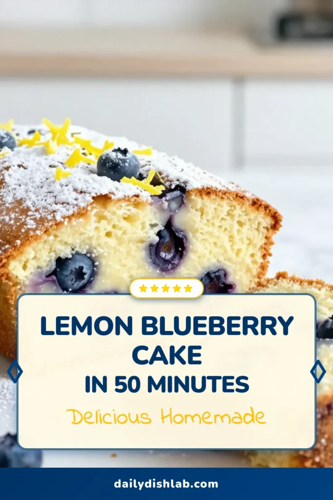 Indulge in the delightful flavors of this blueberry lemon yogurt cake! This easy yogurt cake is made with creamy Greek yogurt, fresh blueberries, and zesty lemon, making it the perfect lemon blueberry dessert. Follow this simple Greek yogurt cake recipe to create a moist and delicious treat that everyone will love. Try it today and elevate your baking with blueberries. Save this recipe now for a refreshing dessert idea! #BlueberryLemonYogurtCake #BakingWithBlueberries #EasyYogurtCake #LemonBlueberryDessert