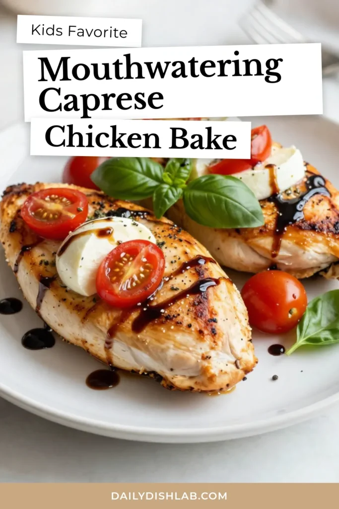 Discover the deliciousness of Caprese stuffed chicken! This easy mozzarella stuffed chicken breast recipe combines juicy chicken with fresh mozzarella, cherry tomatoes, and basil for a delightful Italian chicken dish. Perfect for weeknight dinners or impressing guests, this baked stuffed chicken is sure to impress. Save this recipe and make it tonight for a flavorful experience! #CapreseStuffedChicken #ItalianChickenRecipes #BakedStuffedChicken #ChickenBreastRecipes