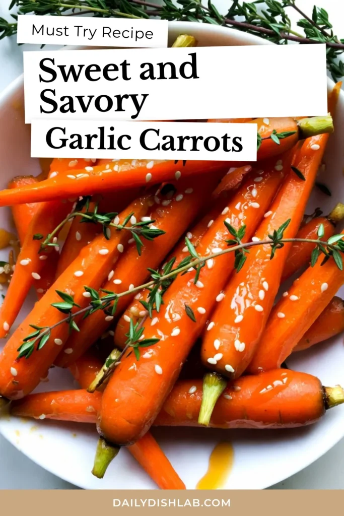Discover the deliciousness of this honey garlic glazed carrots recipe that is sure to elevate your meals! Learn how to make honey garlic carrots effortlessly with just a few simple ingredients. This easy carrot side dish is not only tasty but also packed with nutrients, making it a perfect addition to your healthy carrot recipes collection. Save and click for this scrumptious glazed carrots with honey and garlic! #HealthyRecipes #SideDish #CarrotRecipes #HoneyGarlic